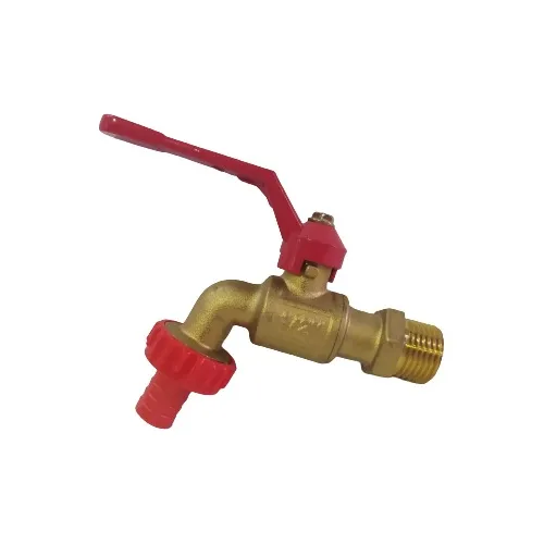 Llave De Pico De Bronce Para Jardín 1/2 PuLG.
