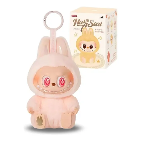 Muñeco  De Felpa Labubu A1 - Rosado