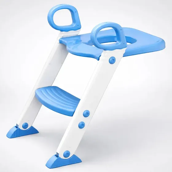 Assento redutor infantil com escada para vaso