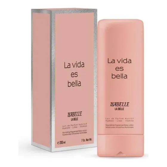 Creme Hidratante La Vida Es Bella 200ml Isabelle La Belle