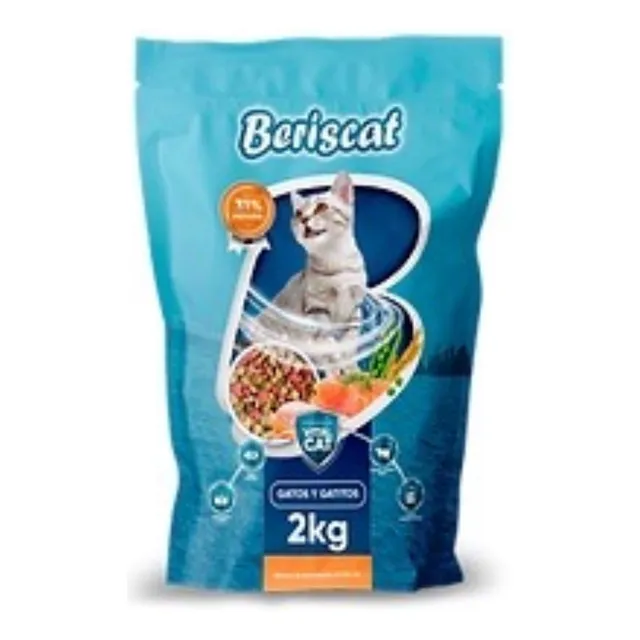 Alimento Para Gato Beriscat 2 Kg Gatos Y Gatitos