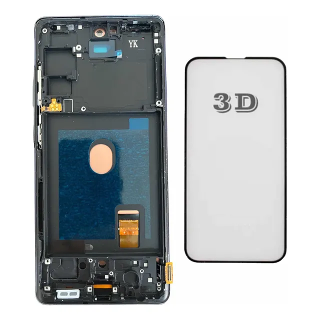 Frontal Tela Display C/aro S20 Fe G780 Oled Biometria Pel 3d