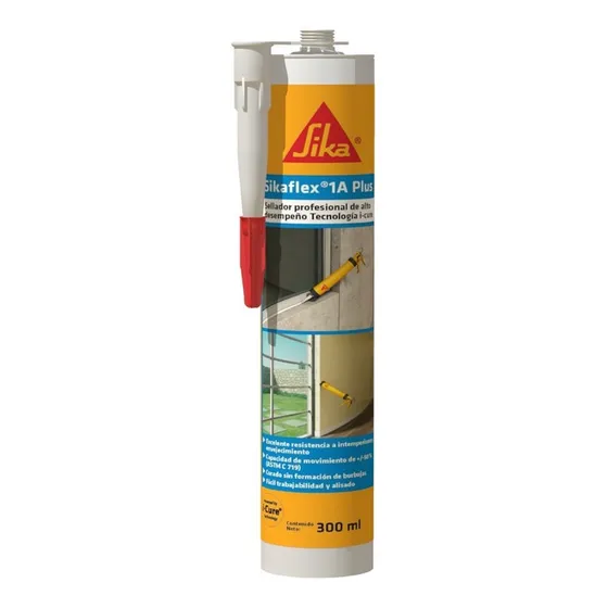 Sikaflex 1a Plus Sellador Poliuretano Elástico Gris 300ml