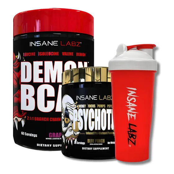 Psychotic Gold + Demon Bcaa - Insane Labz