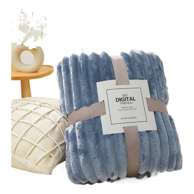 W/; Colcha Acondicionadora Warm Blanket Doble Cara, Color