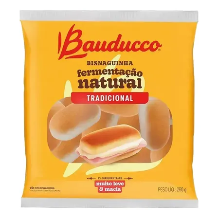 Bisnaguinha Bauducco Tradicional Leve E Macia 260g