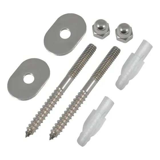 Juego De Tornillos Y Taquetes Para Wc De 3. Coflex 2-tp-1072