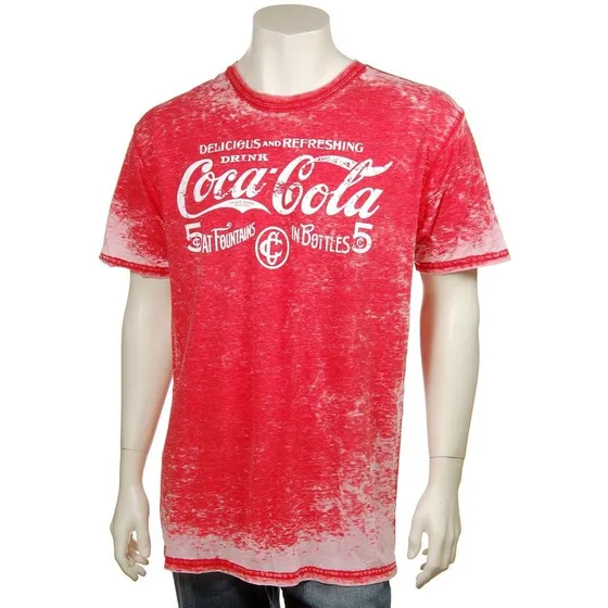 Franelas Caballeros Coca-cola Burn Out Talla M