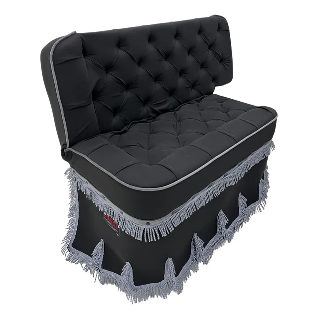 Sofá Cama Caminhão Mb Frontal 1214c 1215 1718 1720 (carona)