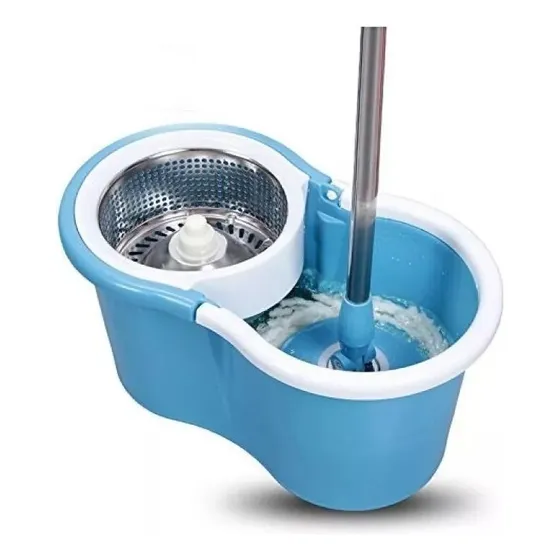 Mopa Trapeador Giratoria 360 Limpiador De Piso Trapero