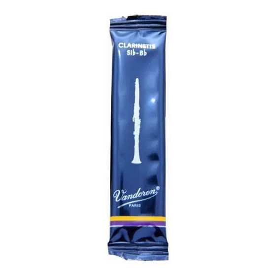 Kit 3 Palhetas Clarinete Vandoren 1.5