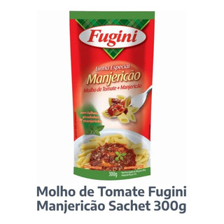 Kit 20 Molho De Tomate Fugini Manjericão Sachet 300g Kit 20 Molho De Tomate Fugini Manjericão Sachet 300g