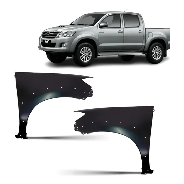Paralama Dianteiro Hilux 2012 13 14 15 Furo Molde Direito