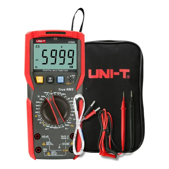 Tester Multímetro Capacimetro Digital Uni-t Ut89x 100mf