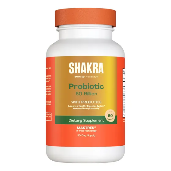 Shakra Probiotic 60 Cápsulas Veganas Sin Gluten 1 Ml