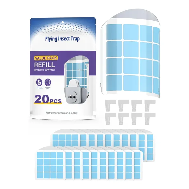 20 Tarjetas De Repuesto Sin Marco Compatibles Con Zevo Plug-