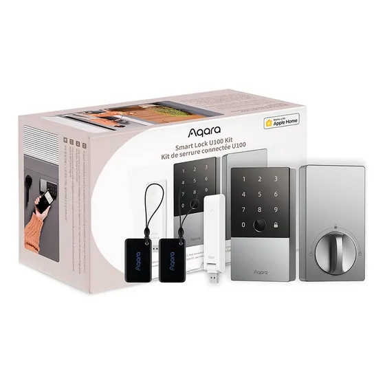 Cerradura Smart Kit U100 Aqara Zigbee 3.0 - Silver