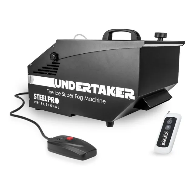 Máquina De Humo Niebla Baja Densidad Hielo 900w By Steelpro Color Black