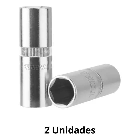 Dado Saca Bujías De 5/8 16mm Con Cuadrante De 1/2 Total
