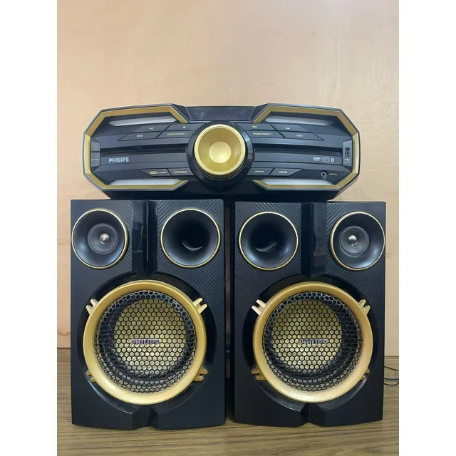 Minicomponente Philips Fx30x/77 9500w Bluetooth Usb Mp3 Lh