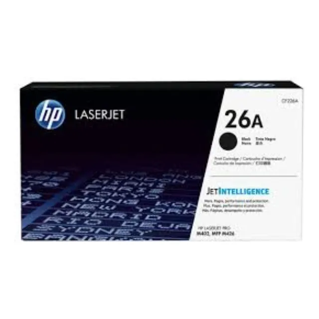 Tóner HP CF226a HP 26a Mono Laserjet negro M426dw/M426fdw