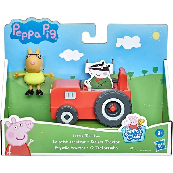 Figura Peppa Pig Pequeño Tractor, Mundo Magico 