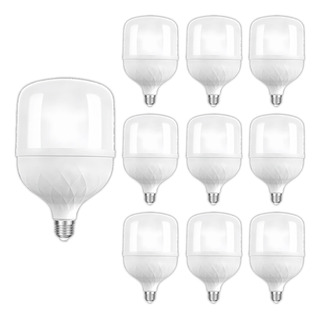 10pz Foco Led Bombilla Base E27 30w 6500k Super Iluminacion 10pz Foco Led Bombilla Base E27 30w 6500k Super Iluminacion
