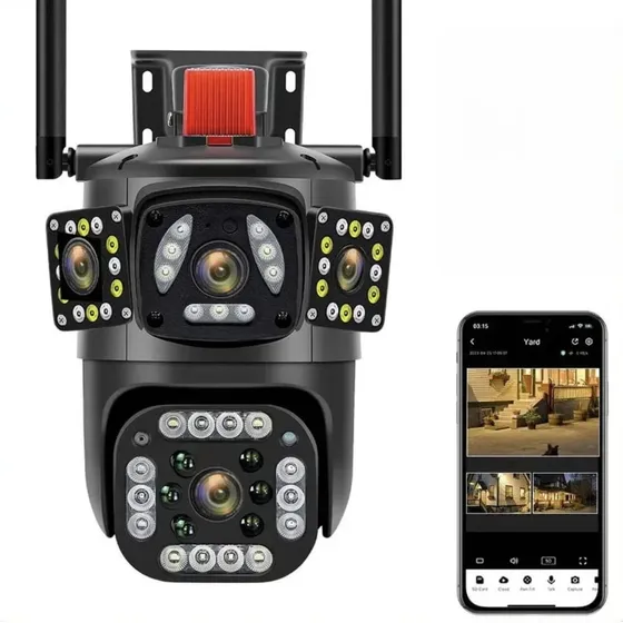 Camara De Seguridad Con Wifi Para Exterior 12mp