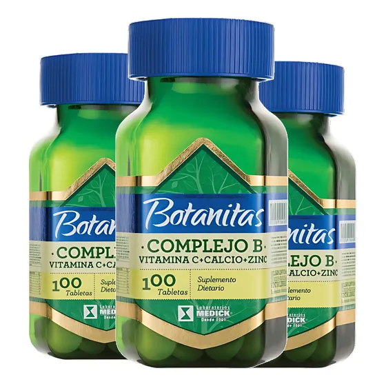 Complejo Vitaminas B1 B2 B6 B12