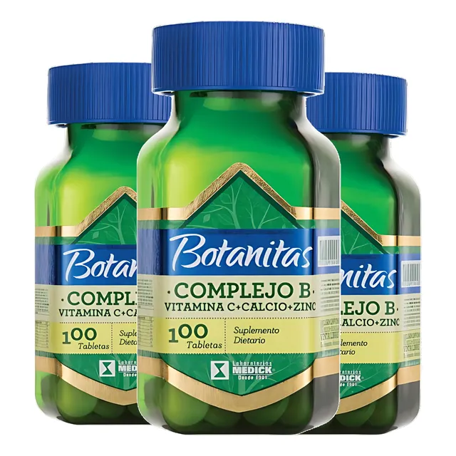 Complejo Vitaminas B1 B2 B6 B12