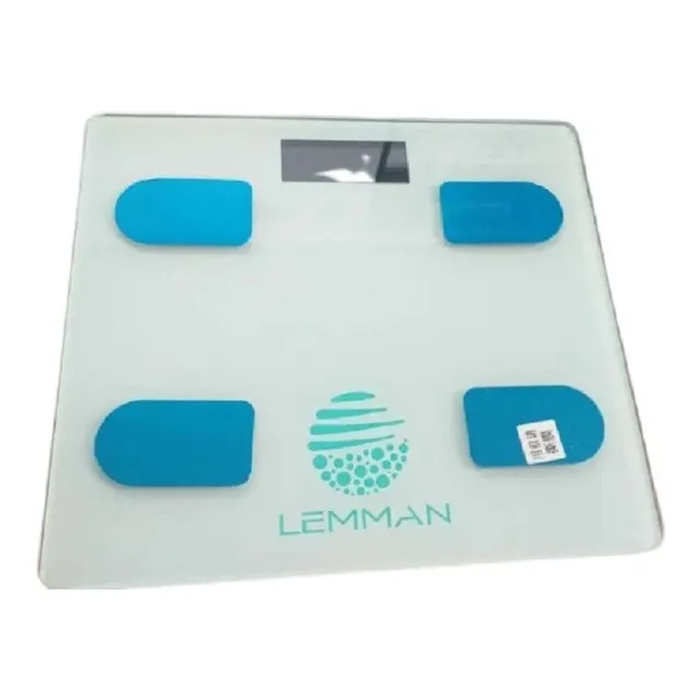 Bascula Personal Lemman Bluetooth Vidrio Digital App 