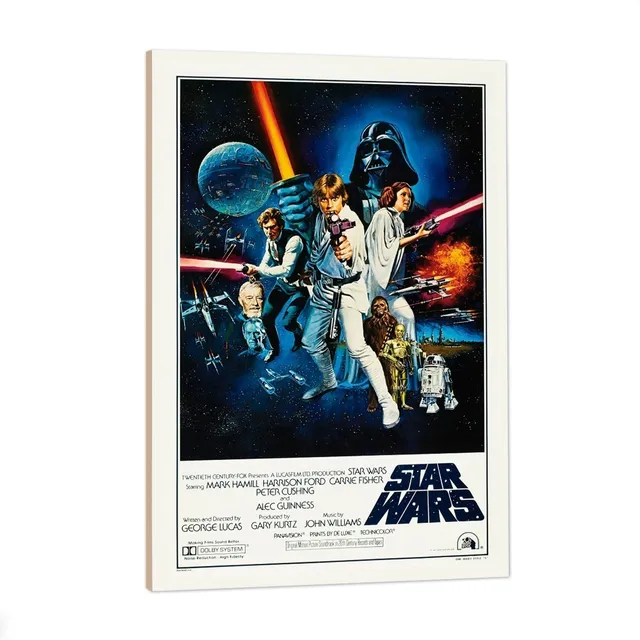 Cuadros Star Wars Carteles Poster Afiches De Cine 33x48cm