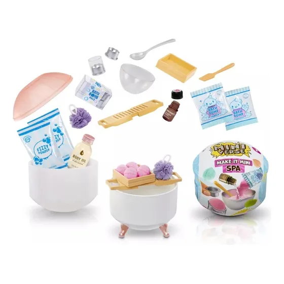 Mga Miniverse Make It Mini Spa Accesorios Coleccionables 