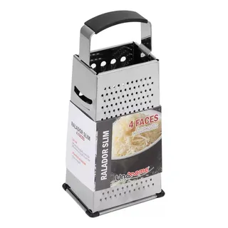 Ralador Slim 4 Faces Inox Unyhome Ralador Slim 4 Faces Inox Unyhome