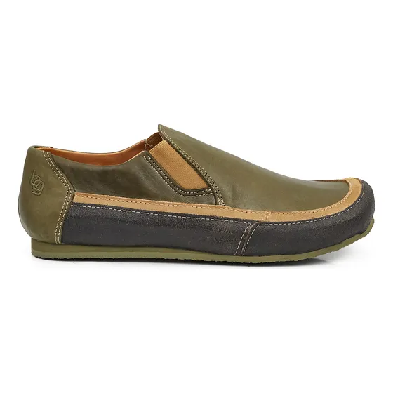 Alpargata Unisex Cuero Zapato Mocasin Casual Goma Briganti