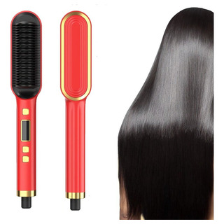 Cabello Liso Pinza Cepillo Para Planchar Alaciar 2 Es 1 Cabello Liso Pinza Cepillo Para Planchar Alaciar 2 Es 1