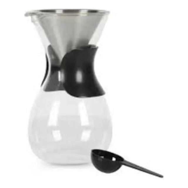 Cafetera Mr Coffee De Vidrio Con Malla Fina Transparente