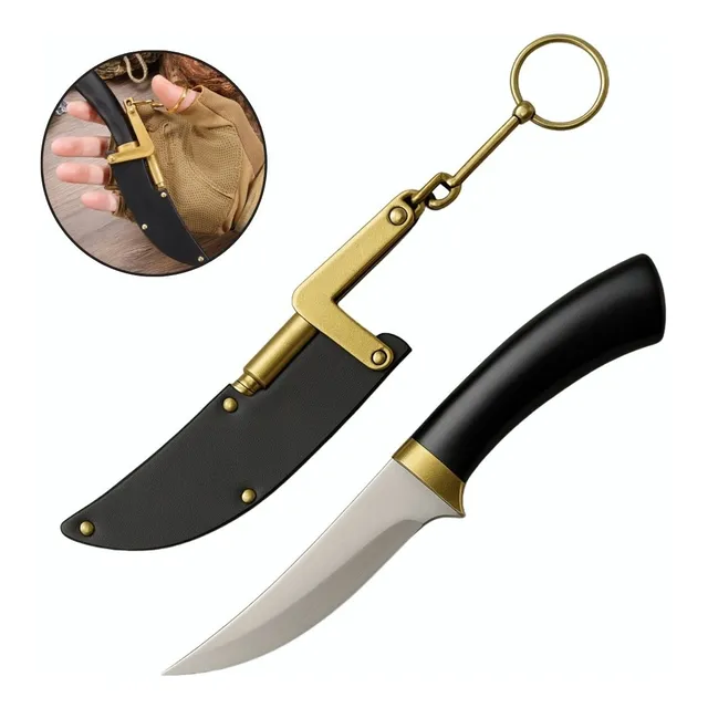 Cuchillo Llavero Camping Bolsillo Cazador Tactico Portatil