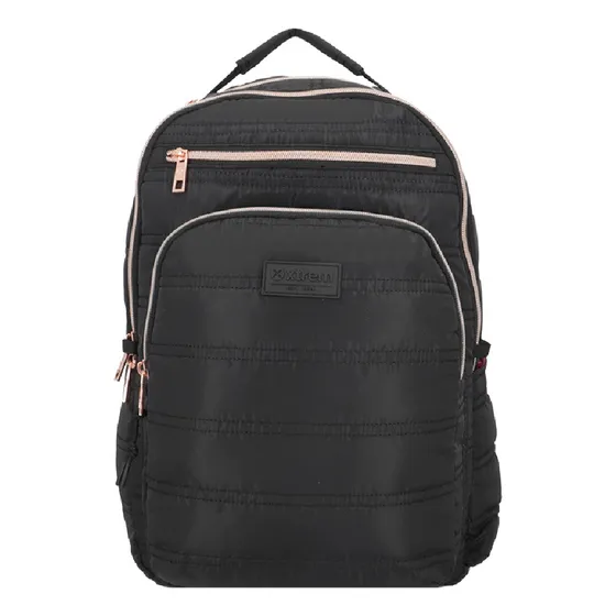 Porta Laptop Xtrem Vermont 5xt Negro Diseño De La Tela Black Rose Gold