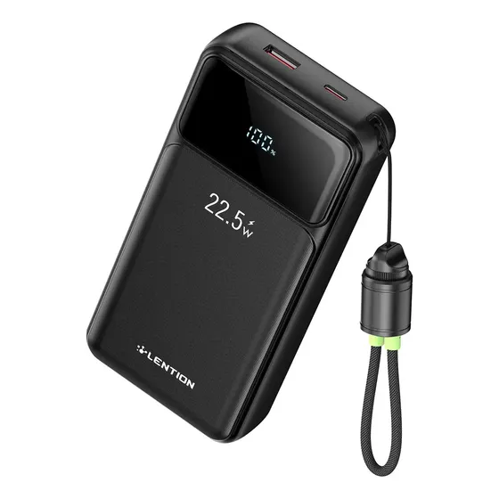 Carregador Portátil Power Bank 20000mah 22.5w Turbo Carga Rápida Universal USB-C Saída USB Para Celular iPhone Samsung Xiaomi Motorola Tablet
