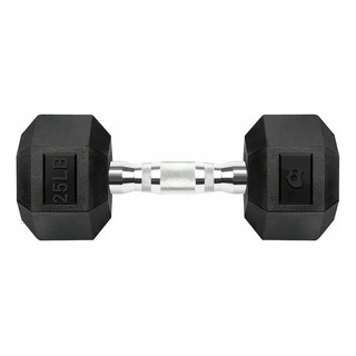 Mancuerna Hexagonal Caucho 25lb Gym Crossfit 1 Pieza Mancuerna Hexagonal Caucho 25lb Gym Crossfit 1 Pieza