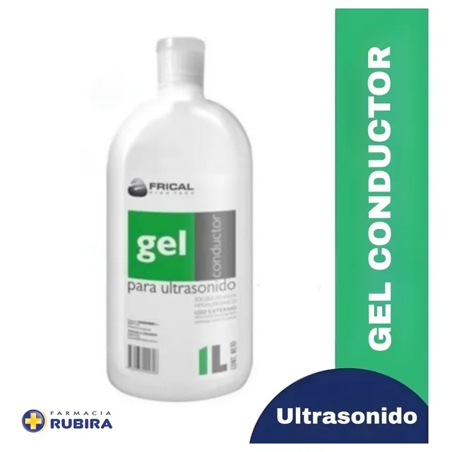 Gel Conductor Neutro 1 Lt Parches Electrodos Ultrasonido