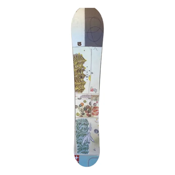 Burton Snowboard  Prancha Usada Em Ótimo Estado