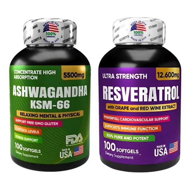 Combo Ashwagandha+  Resveratrol