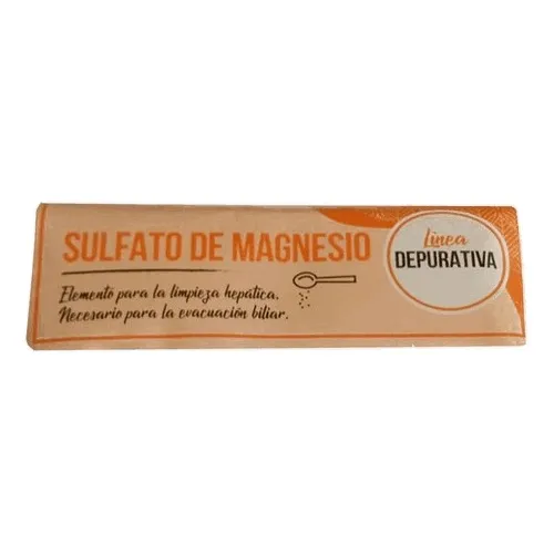 Sulfato De Magnesio (sales De Epsom O Sal Inglesa) X 40 Gs Sabor Neutro