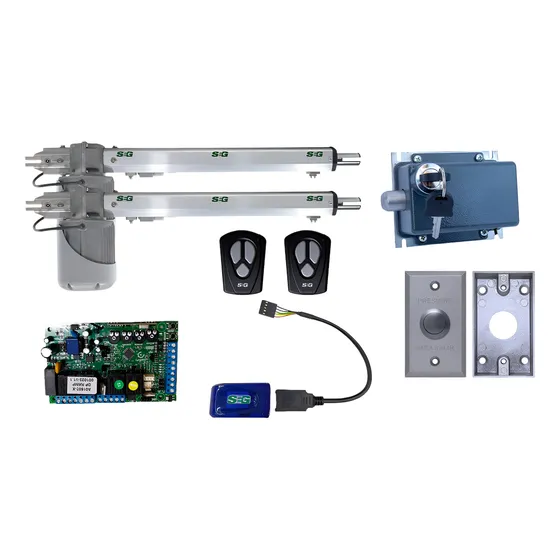 Kit De Motor Duo Combat Wifi Boton Liberador Traba De Piso