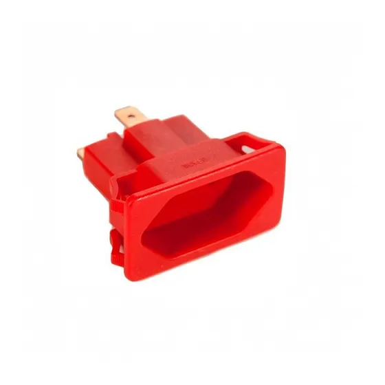 Kit Com 10 Tomadas Para Aparelhos 10a Poço Interno Vermelho