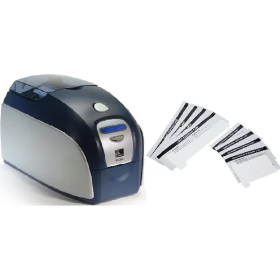 Kit  Limpieza Impresora Pvc Larga Y Corta Zebra P110i  P120i
