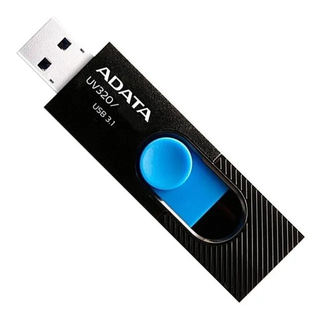 Pendrive Adata UV320 64GB 3.2 Gen 1 negro y azul