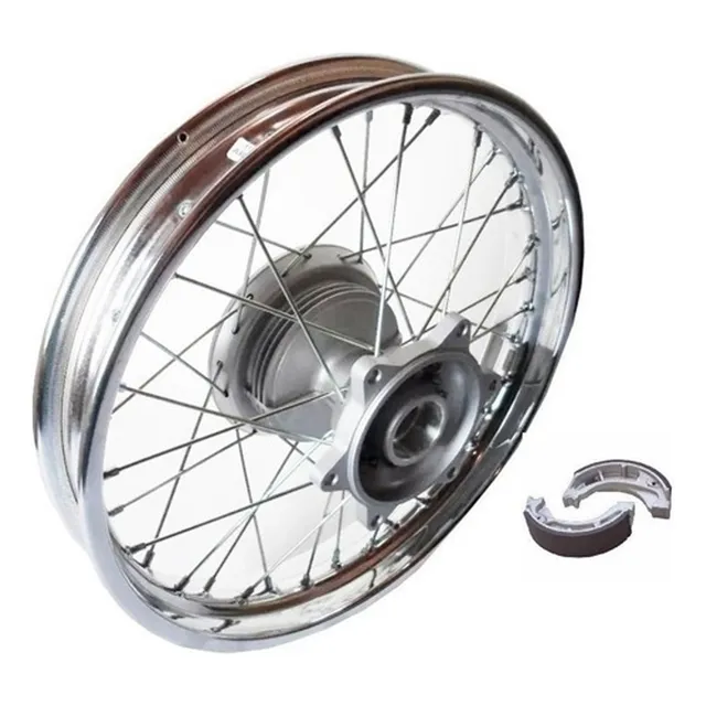 Roda Traseira Completa Nxr Bros 125 150 160 Raio 4m+ Faixa